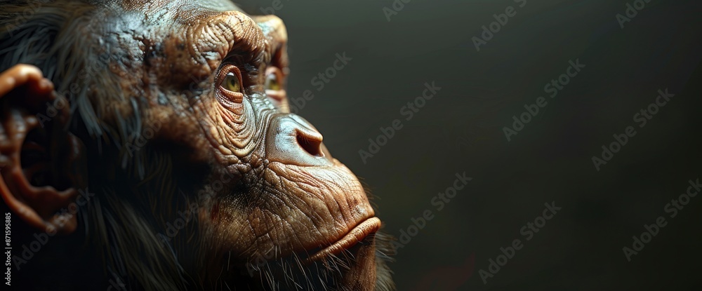 Obraz premium The Head Of A Purgatorius, An Early Primate,High Resolution, Ultra HD