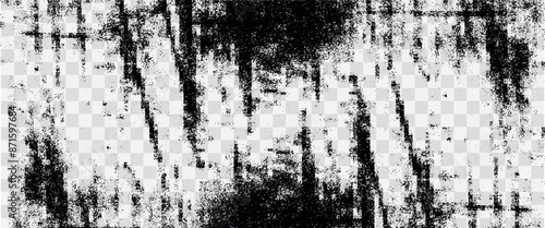 Sandy sand noise overlay, vintage grunge pattern on rough background. grunge texture, black distressed and transparent background. Stressed