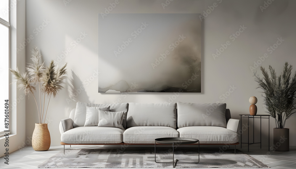 Fototapeta premium Canvas mockup