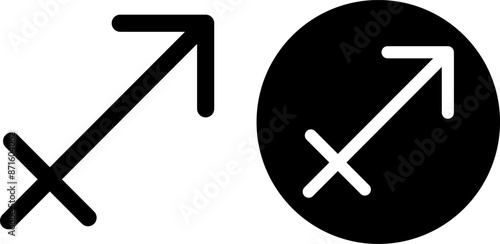 射手座・いて座　アイコンセット