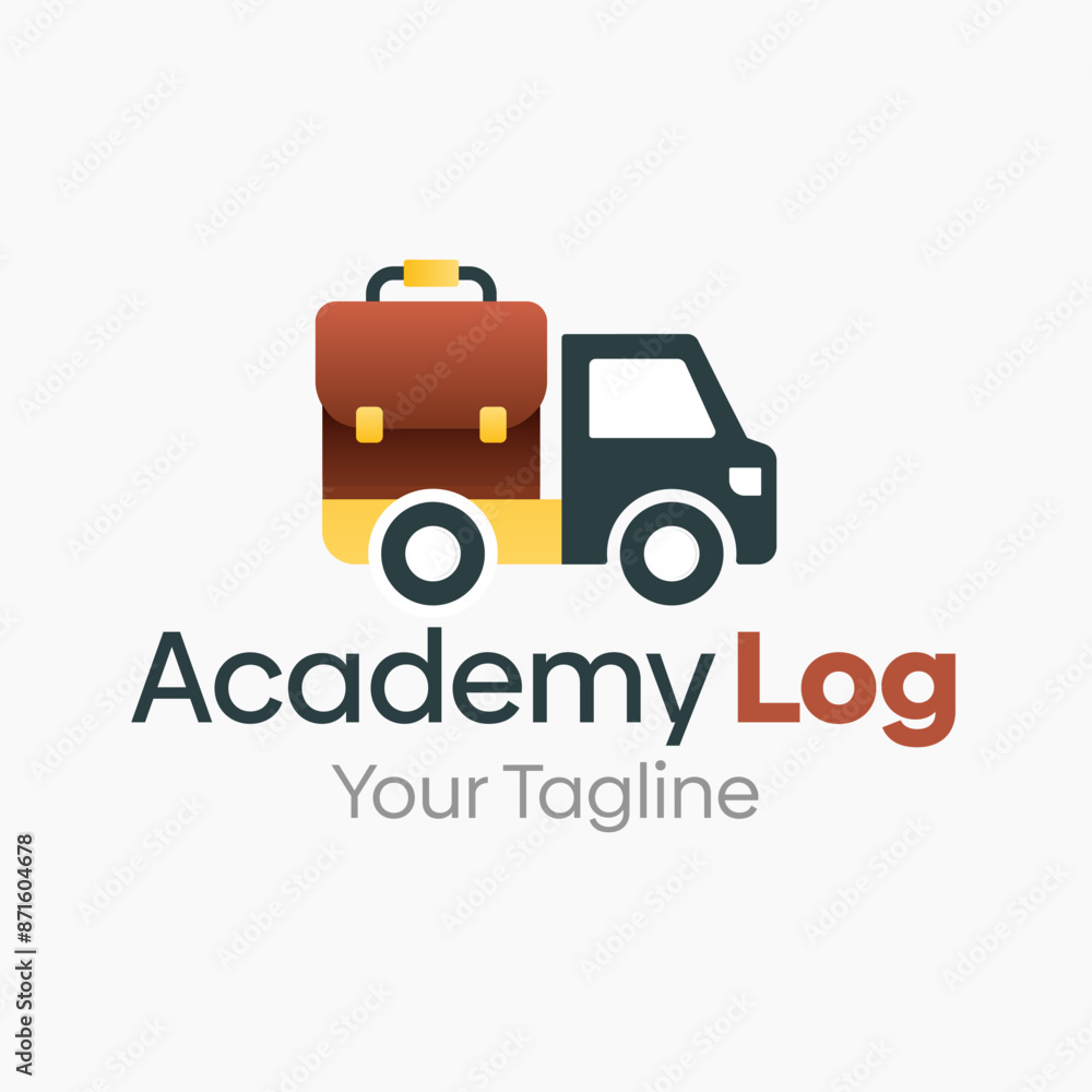 Academy Logistic Logo Vector Template Design. Good for Business, Startup, Agency, and Organization Academy Logistic Logo Vector Template Design. Good for Business, Startup, Agency, and Organization