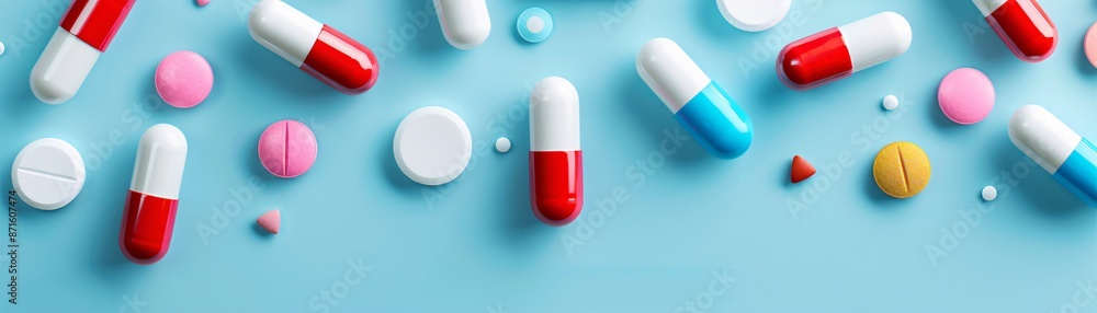Magazine style cover photo showcasing a stylish medication reminder app, vibrant colors, sleek design, modern typography Magazine style cover photo showcasing a stylish medication reminder app, vibrant colors, sleek design, modern typography