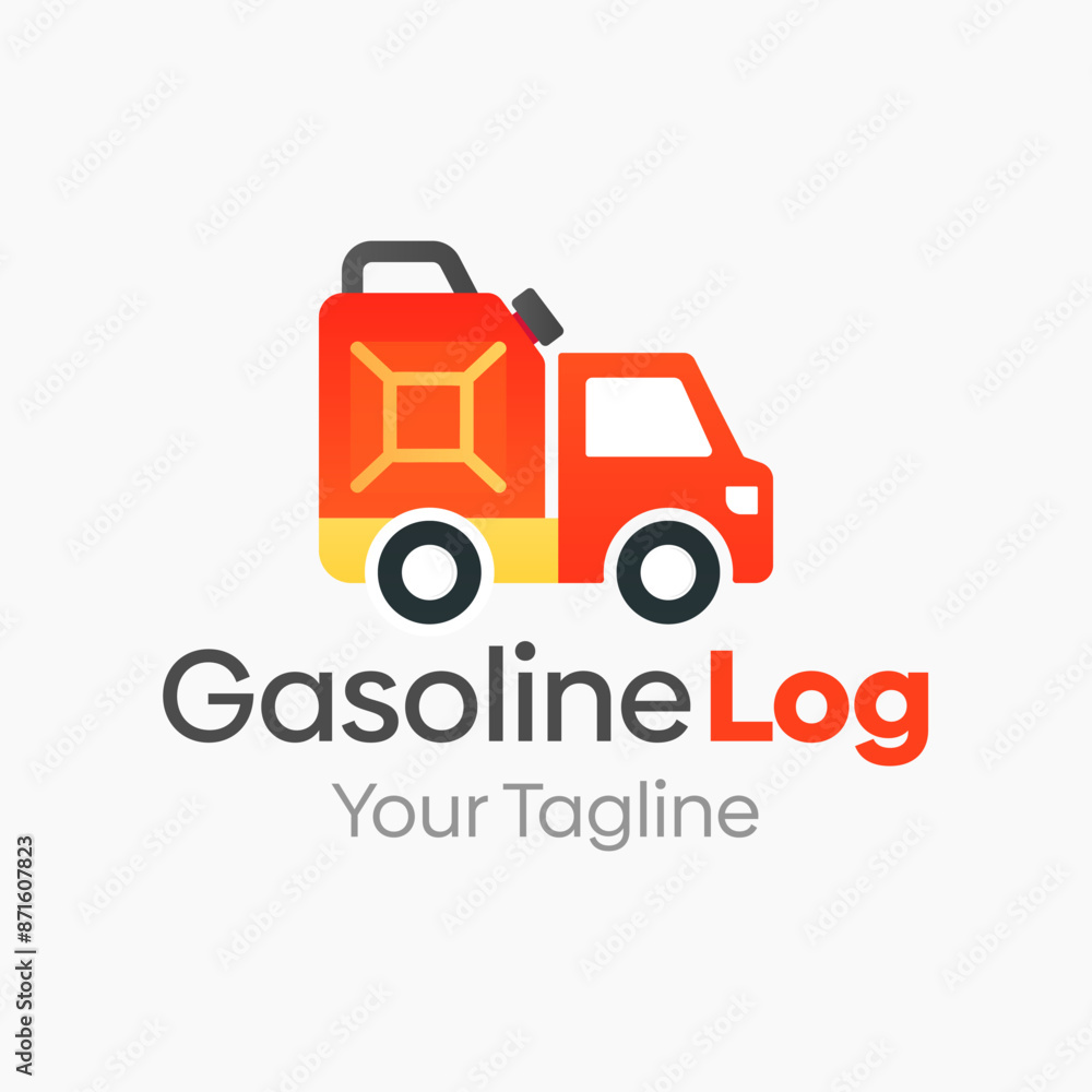 Gasoline Logistic Logo Vector Template Design. Good for Business, Startup, Agency, and Organization Gasoline Logistic Logo Vector Template Design. Good for Business, Startup, Agency, and Organization
