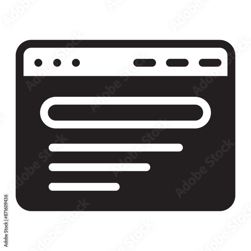 searcher glyph icon