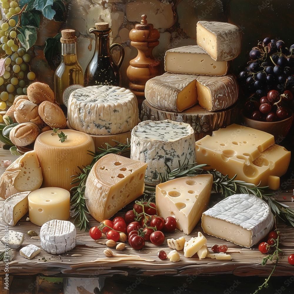 cheese around cheese around