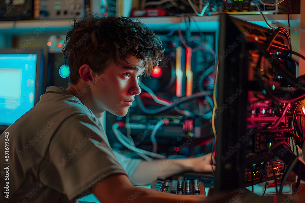 teenager and artificial intelligence teenager and artificial intelligence