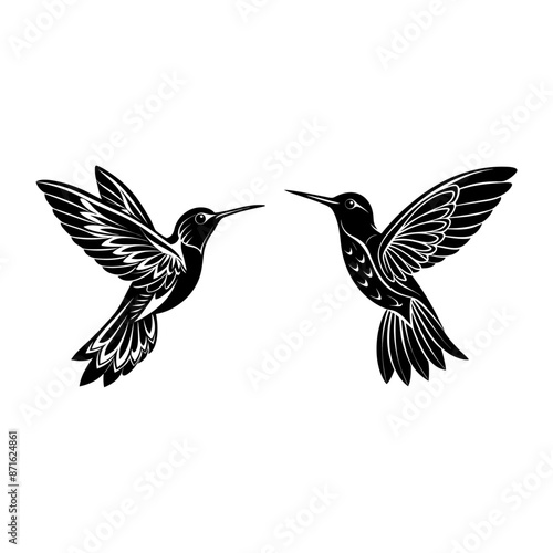 hummingbird-silhouette