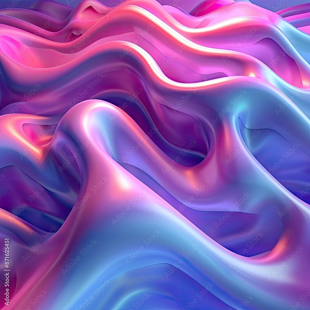 Fototapeta premium 3d abstract wave shape, fluid motion backgrounds