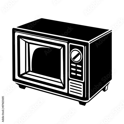 Microvan silhouette vector
