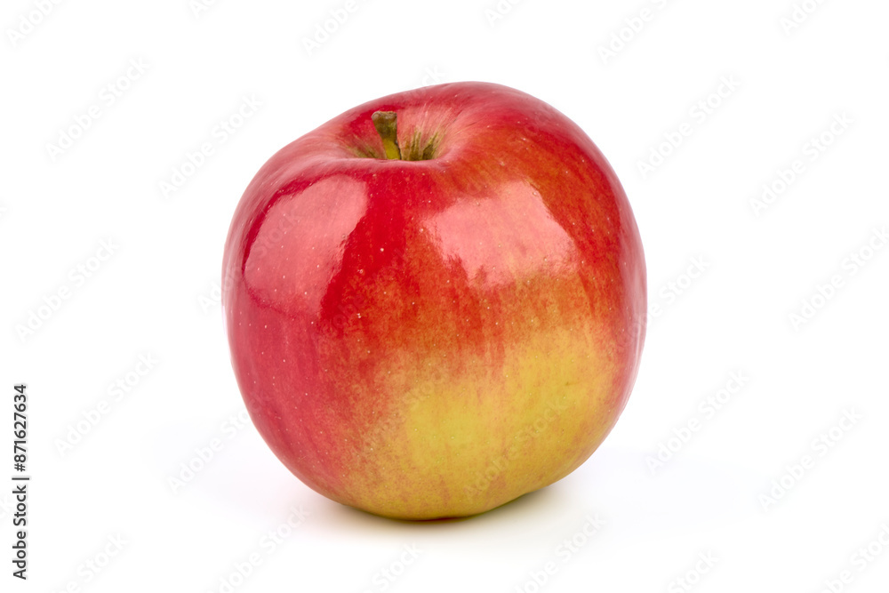 Red prince apples, isolated on white background. Red prince apples, isolated on white background.
