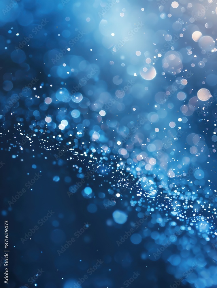 Subtle blue gradient with floating light particles, creating a serene and calm background, ample copy space Subtle blue gradient with floating light particles, creating a serene and calm background, ample copy space