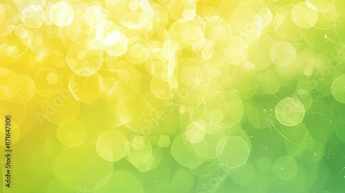 abstract yellow green background
