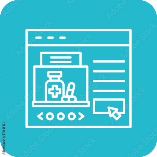 Online pharmacy Icon