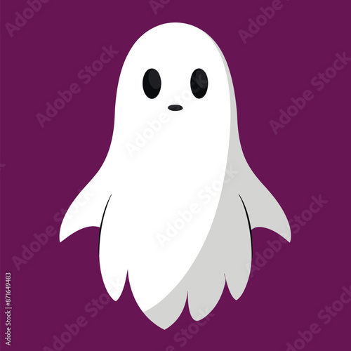 cartoon illustration of ghost