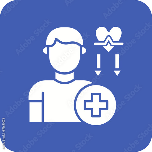 Sick patient Icon