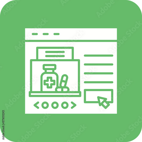 Online pharmacy Icon