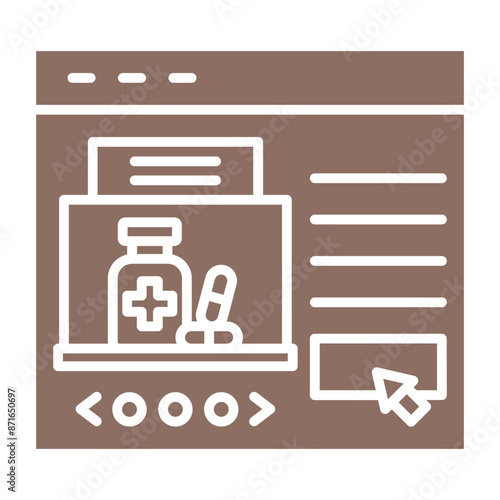 Online pharmacy Icon