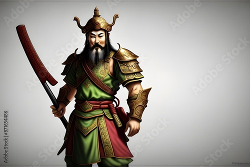 Guan Yu: A revered historical and mythological figure known as the God of War in Chinese culture, celebrated for his loyalty and martial prowess.