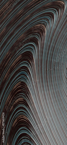 Abstract digital graphic artwork with colorful lines and curves.