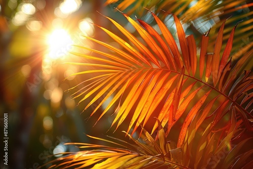 colorful tropical leaves professional photography photo