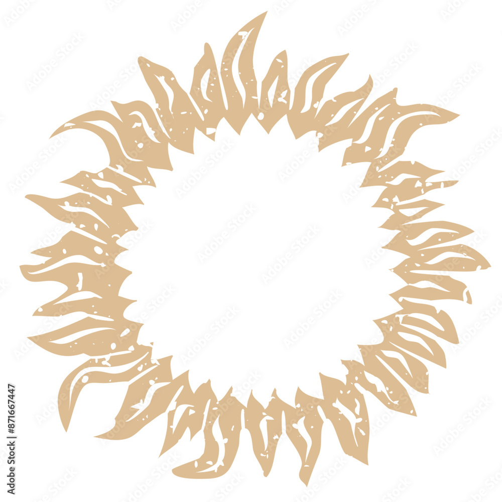 PNG sun frame printmaking transparent PNG sun frame printmaking transparent