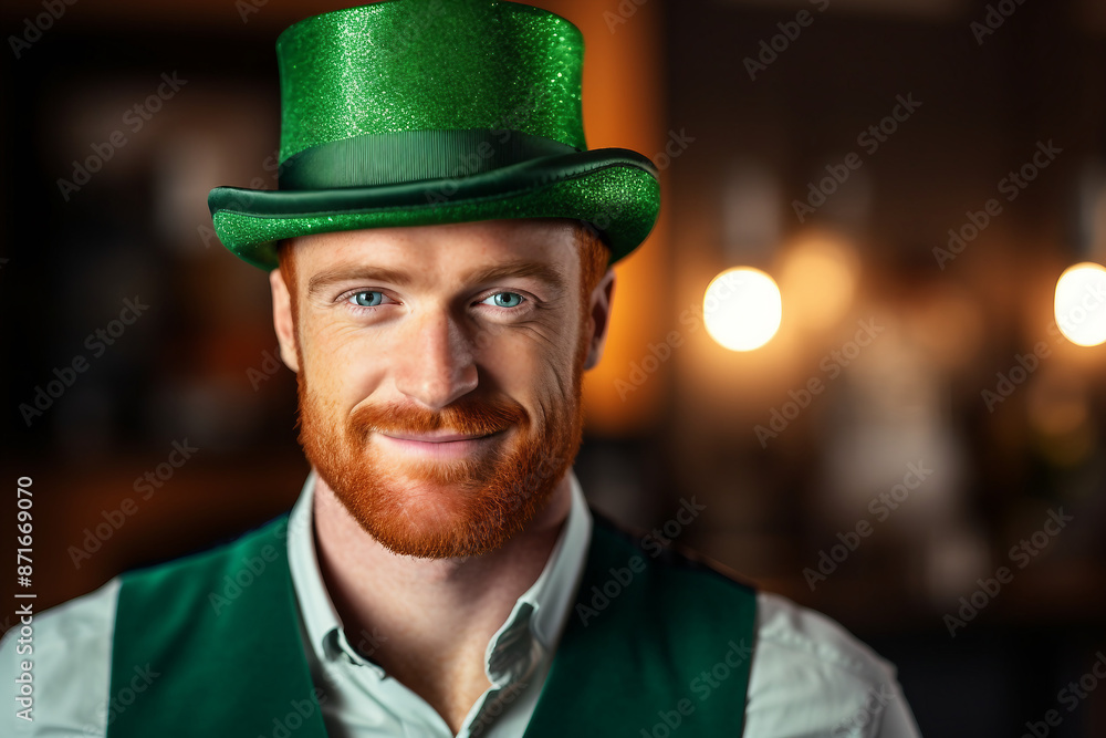 Saint Patrick's Day celebration season, Irish people favorite holiday atmosphere, Generative AI picture Saint Patrick's Day celebration season, Irish people favorite holiday atmosphere, Generative AI picture