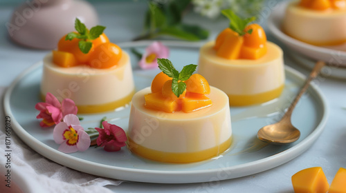 ethereal mango mousse