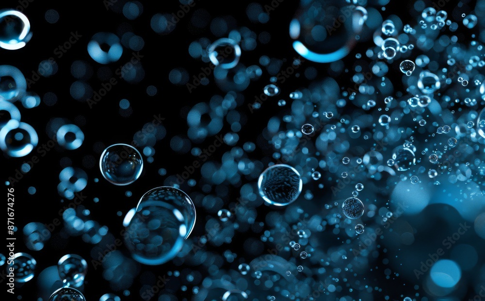 Design element: chaotic liquid splashing in empty space. 3d rendering. Design element: chaotic liquid splashing in empty space. 3d rendering.