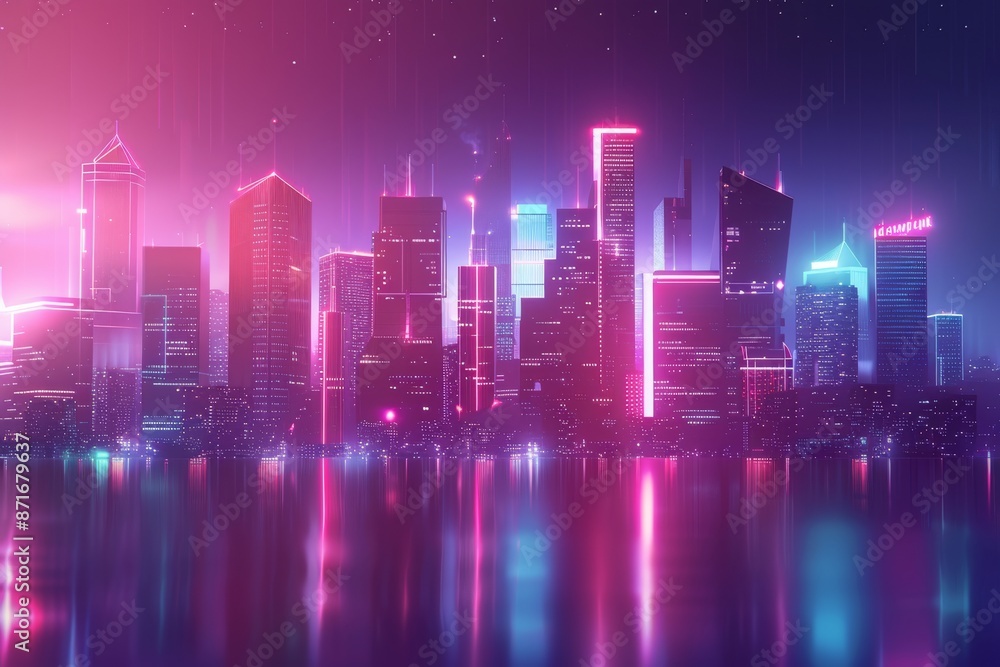Metaverse cyber concept idea. Innovation and advancement. An Stock smart city in the future. Metaverse cyber concept idea. Innovation and advancement. An Stock smart city in the future.