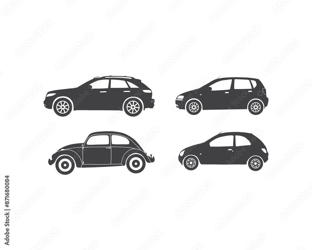 car silhouette vector car silhouette vector
