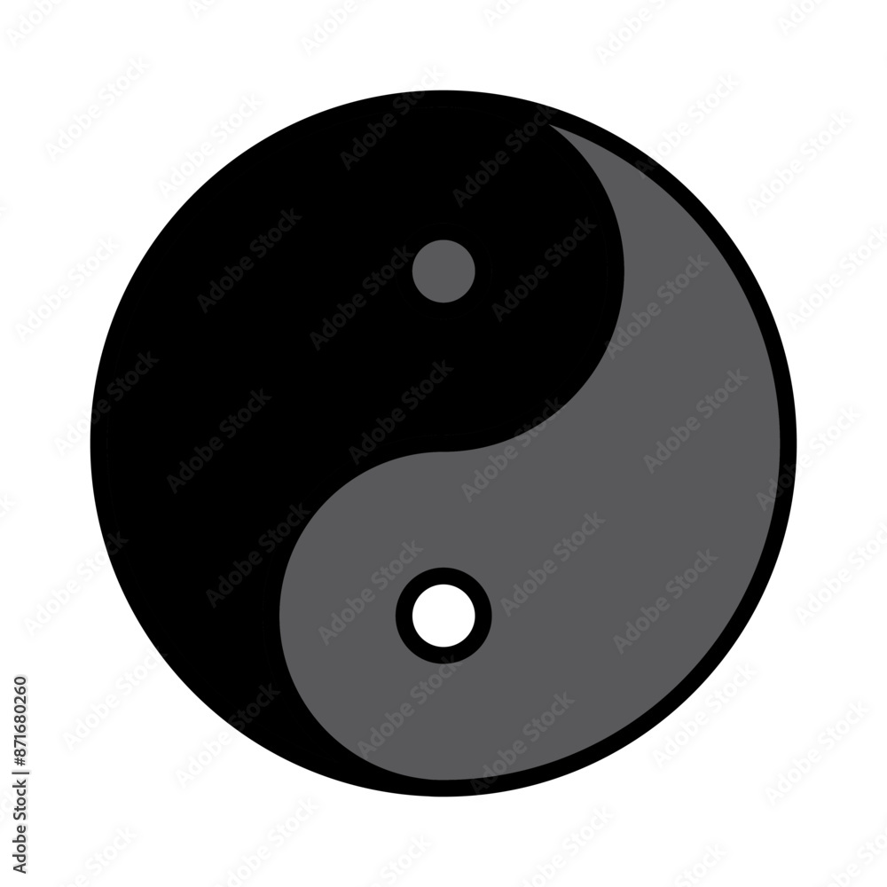 Yin yang symbol line icon. Balance, harmony, duality, philosophy spirituality, Chinese, symbol, equilibrium, peace, contrast, zen, holistic, meditation, wellness, health, unity, opposites, tranquility Yin yang symbol line icon. Balance, harmony, duality, philosophy spirituality, Chinese, symbol, equilibrium, peace, contrast, zen, holistic, meditation, wellness, health, unity, opposites, tranquility