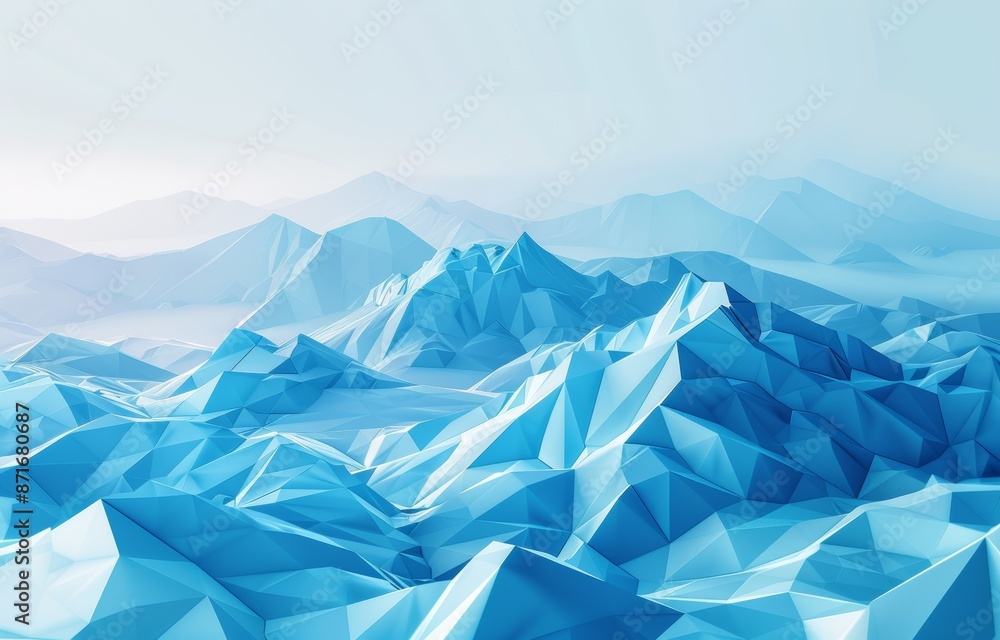An illustration of mountains with wireframes in a tech concept. Sci-Fi data futuristic background. An illustration of mountains with wireframes in a tech concept. Sci-Fi data futuristic background.