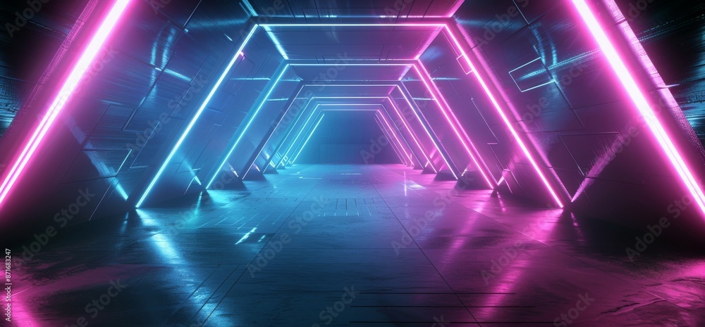 Neon Motherboard Walls Alien Space Ship Purple Blue Futuristic Synth Digital Hallway Corridor Metal Schematic Metal Reflections Realistic Dark Night Warehouse 3D Rendering Neon Motherboard Walls Alien Space Ship Purple Blue Futuristic Synth Digital Hallway Corridor Metal Schematic Metal Reflections Realistic Dark Night Warehouse 3D Rendering