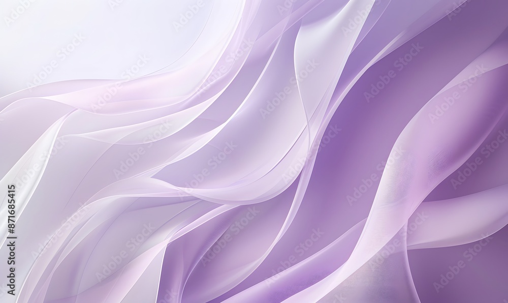 Obraz premium Regular purple gradient curve neatly organized from low to high., Generative AI