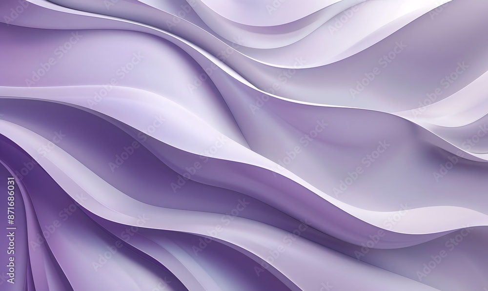 Regular purple gradient curve neatly organized from low to high., Generative AI Regular purple gradient curve neatly organized from low to high., Generative AI