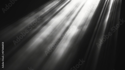 Lens flare sunlight light effect.
