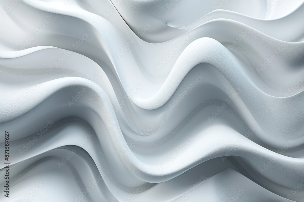 The image is a white wave with a lot of detail The image is a white wave with a lot of detail