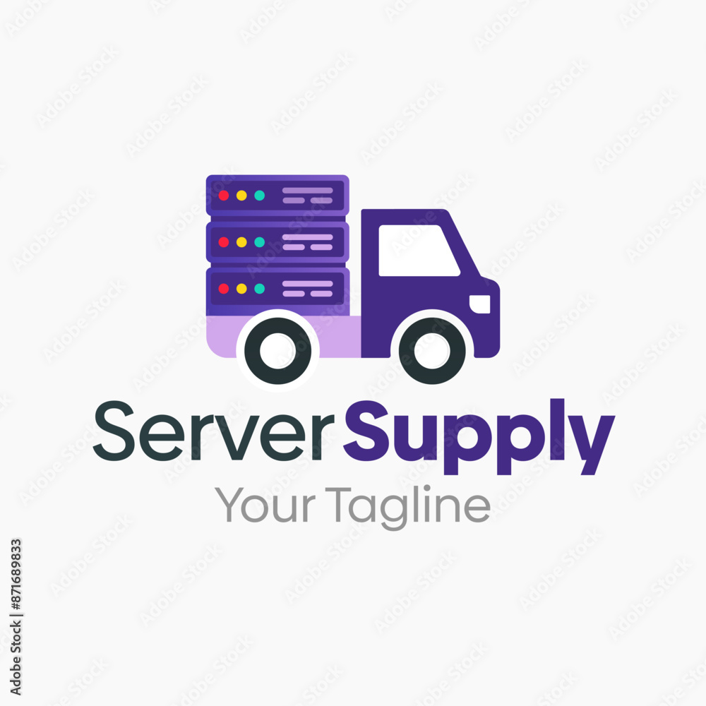 Server Supply Logo Vector Template Design. Good for Business, Startup, Agency, and Organization Server Supply Logo Vector Template Design. Good for Business, Startup, Agency, and Organization