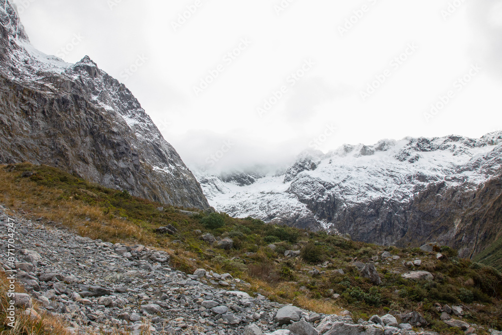 Lake Marian Track in New Zealand Lake Marian Track in New Zealand
