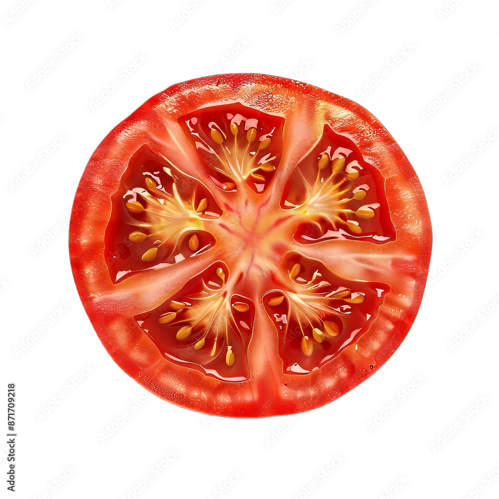 custom made wallpaper toronto digitalHalf Slice Tomato
