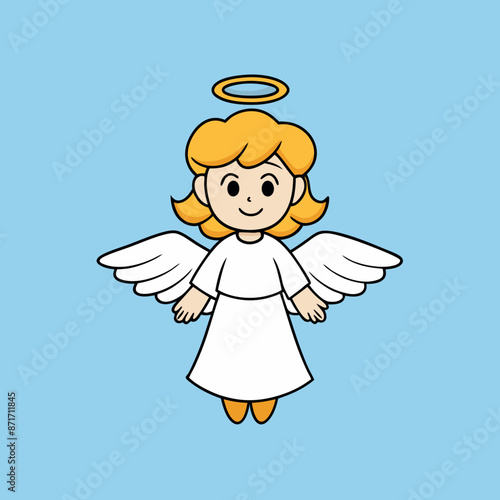 illustration of angel