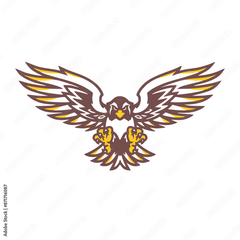 eagle with wings eagle with wings