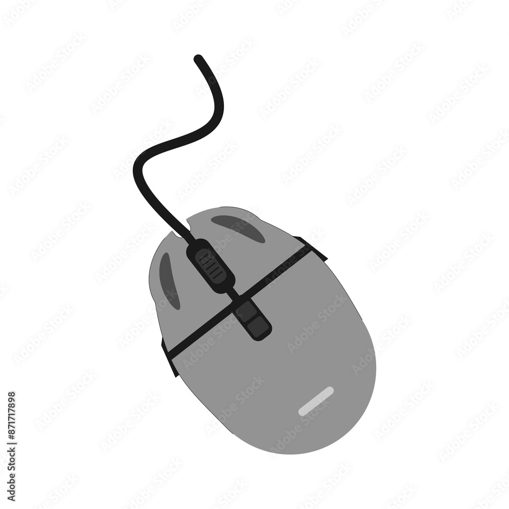 Gray computer mouse illustration suitable for technology blogs, web design concepts, ecommerce websites, online shopping advertisements, and graphic design projects Gray computer mouse illustration suitable for technology blogs, web design concepts, ecommerce websites, online shopping advertisements, and graphic design projects
