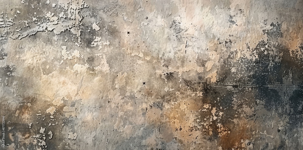 Fototapeta premium Background of brown old stone, background of concrete stone, background of ceramic tile