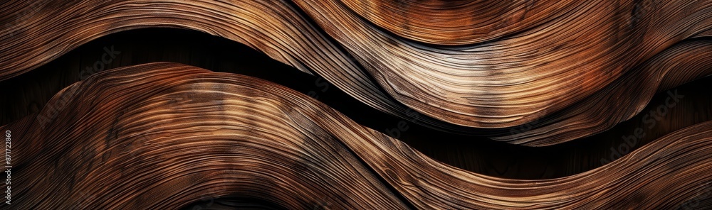 Background with brown wood texture. Panorama wood surface with natural pattern. Background with brown wood texture. Panorama wood surface with natural pattern.