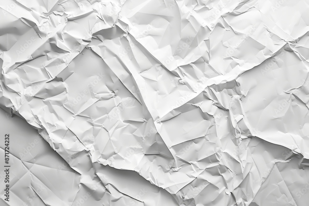 Fototapeta premium The crumpled paper background is suitable for web design screensavers or packaging projects.