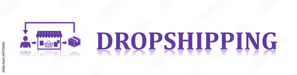 Concept of dropshipping Concept of dropshipping