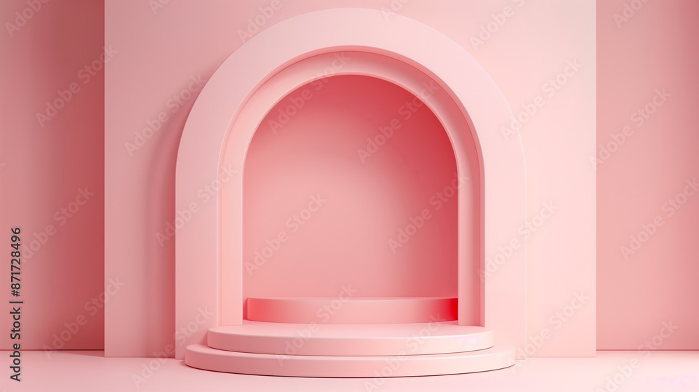 Background of product booth Background of product booth