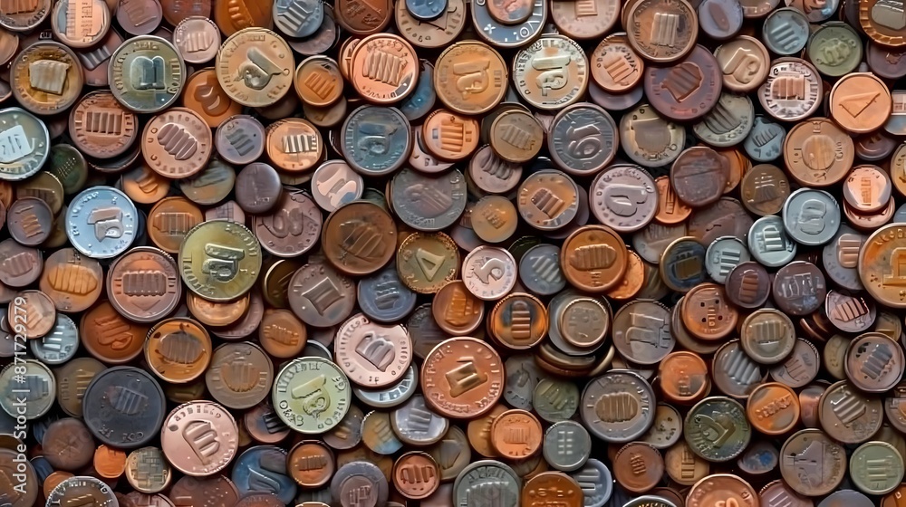 coins background coins background
