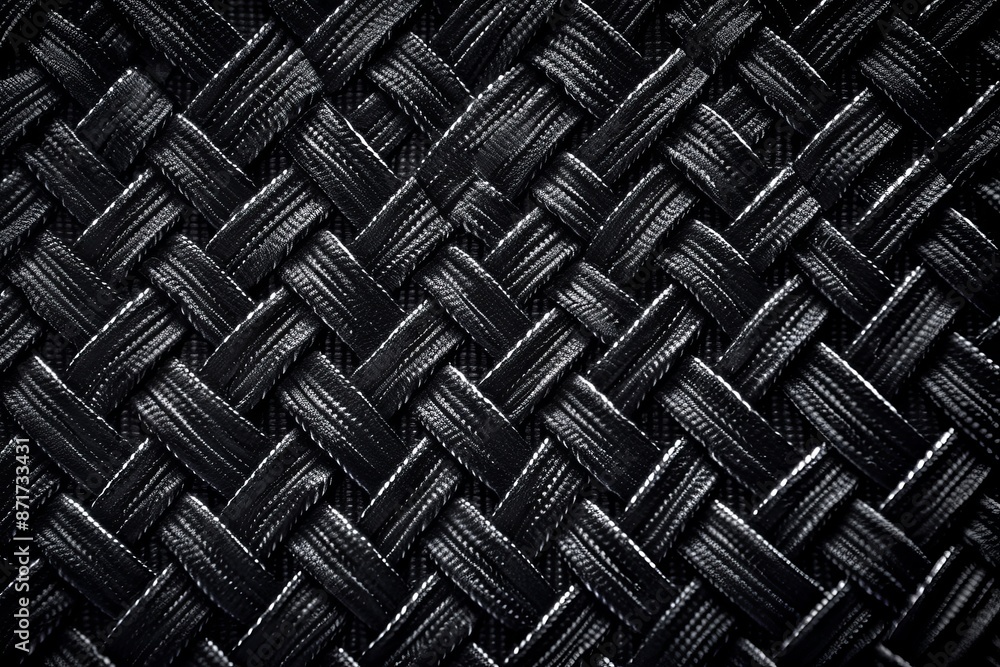 Fishnet cloth material with a black gray background texture. Fishnet cloth material with a black gray background texture.